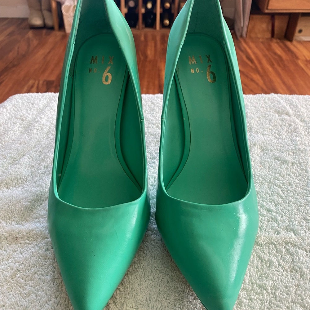 Mix No. 6 Vibrant Green Heels